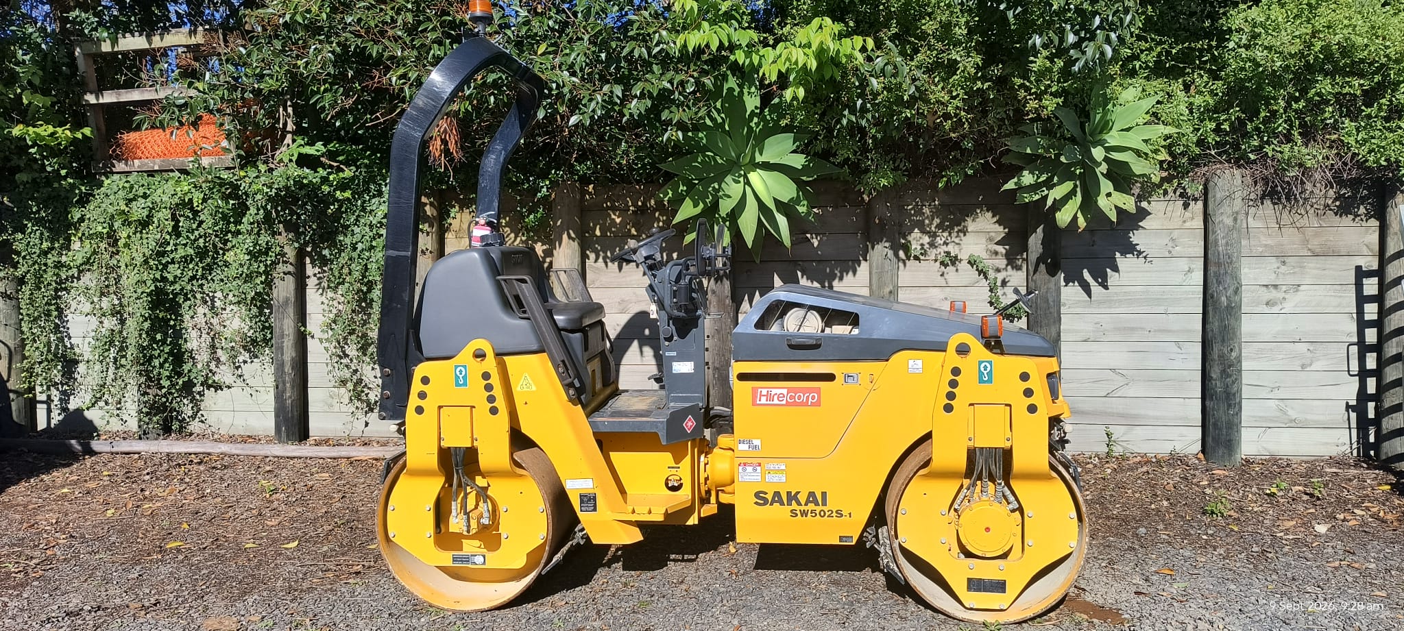 Sakai SW502-S1 compaction roller hire Kerikeri
